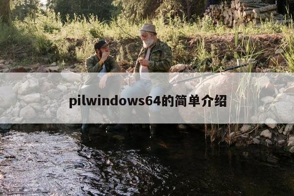 pilwindows64的简单介绍