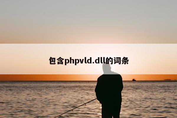 包含phpvld.dll的词条