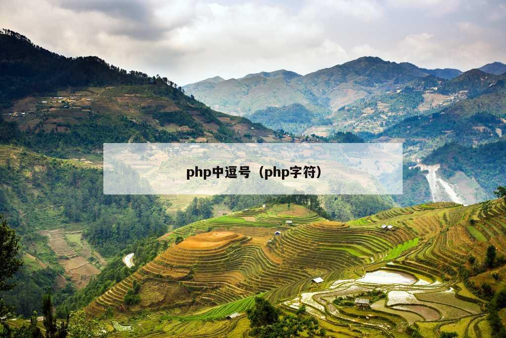 php中逗号（php字符）