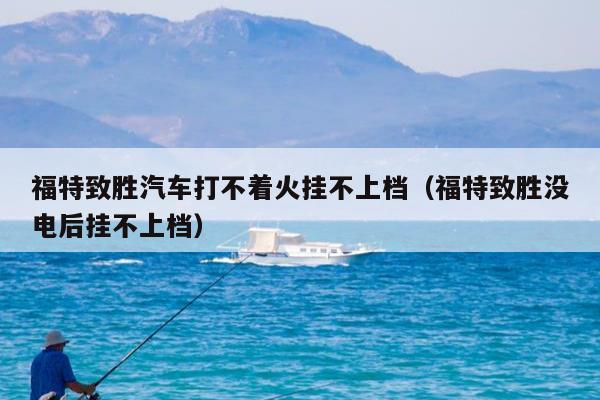 福特致胜汽车打不着火挂不上档（福特致胜没电后挂不上档）