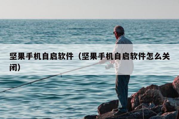 坚果手机自启软件（坚果手机自启软件怎么关闭）