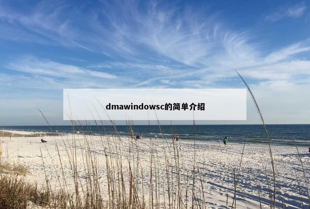 dmawindowsc的简单介绍