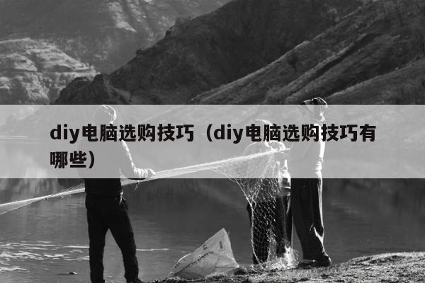 diy电脑选购技巧（diy电脑选购技巧有哪些）