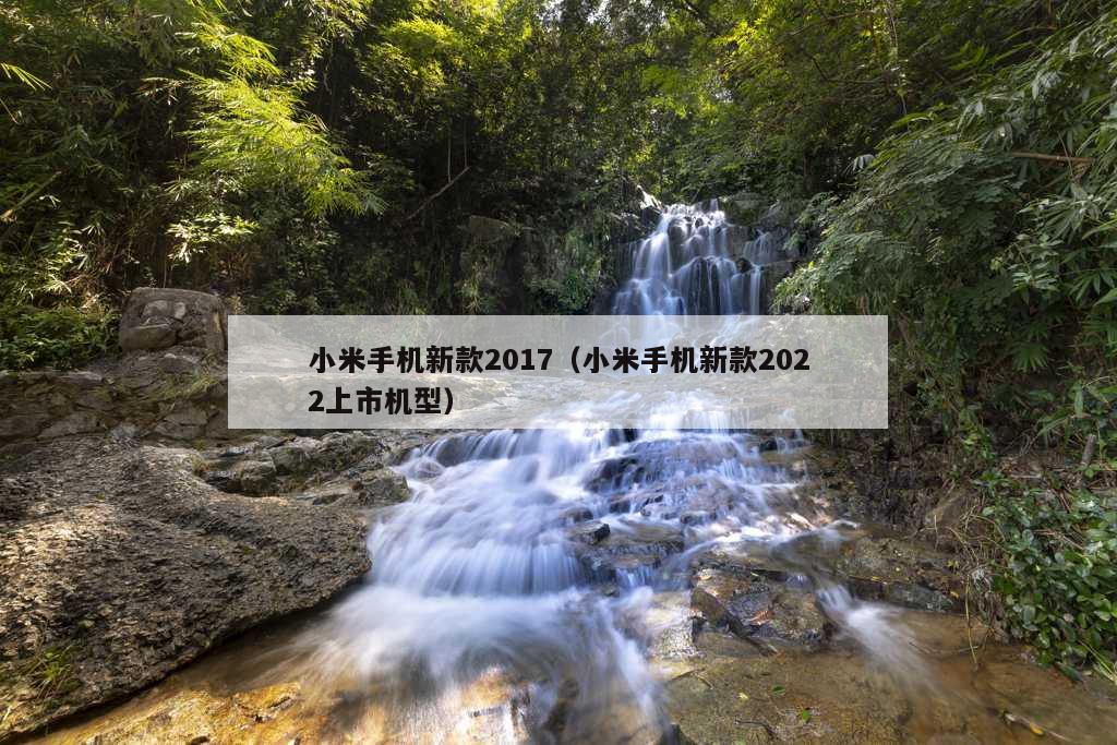 小米手机新款2017（小米手机新款2022上市机型）