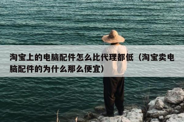 淘宝上的电脑配件怎么比代理都低（淘宝卖电脑配件的为什么那么便宜）