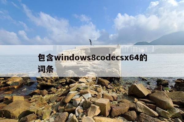 包含windows8codecsx64的词条