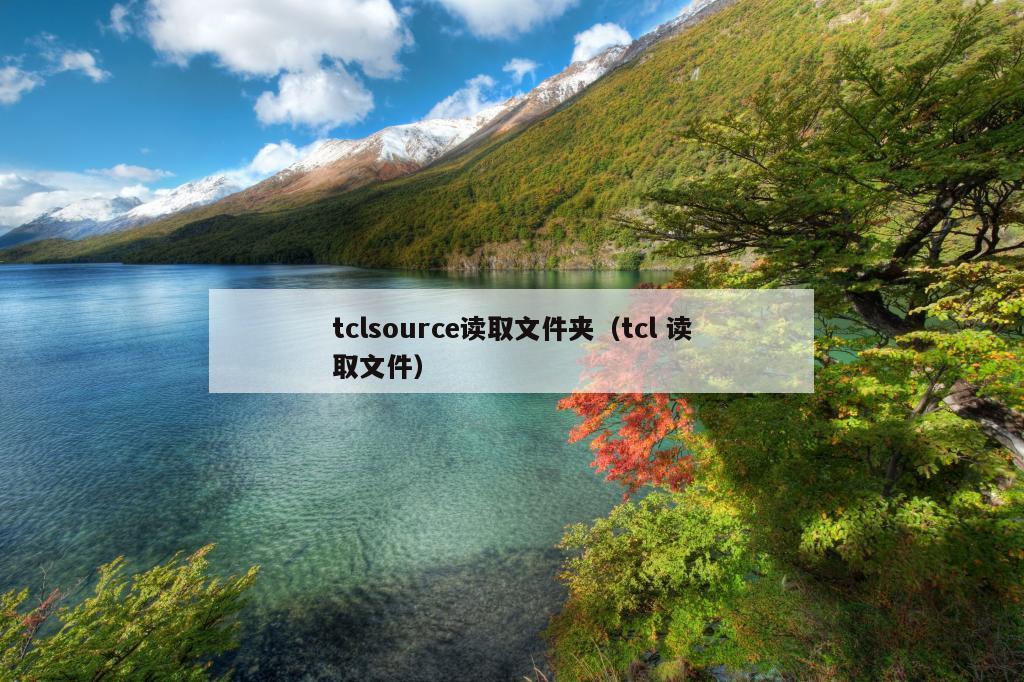 tclsource读取文件夹（tcl 读取文件）