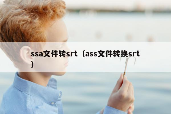 ssa文件转srt（ass文件转换srt）