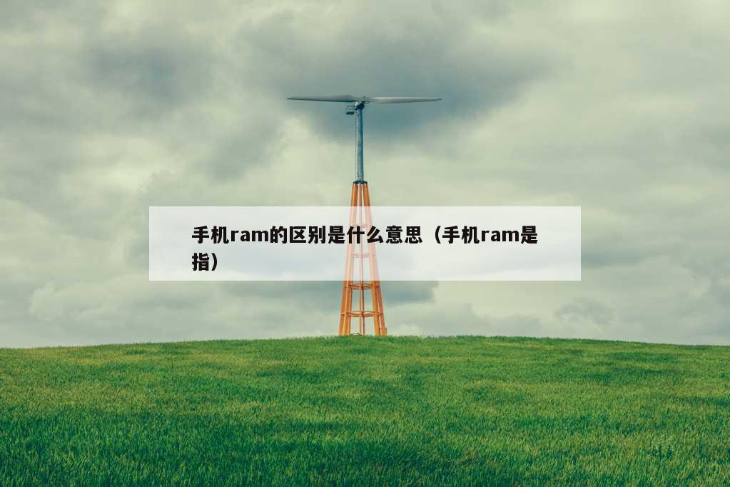 手机ram的区别是什么意思（手机ram是指）