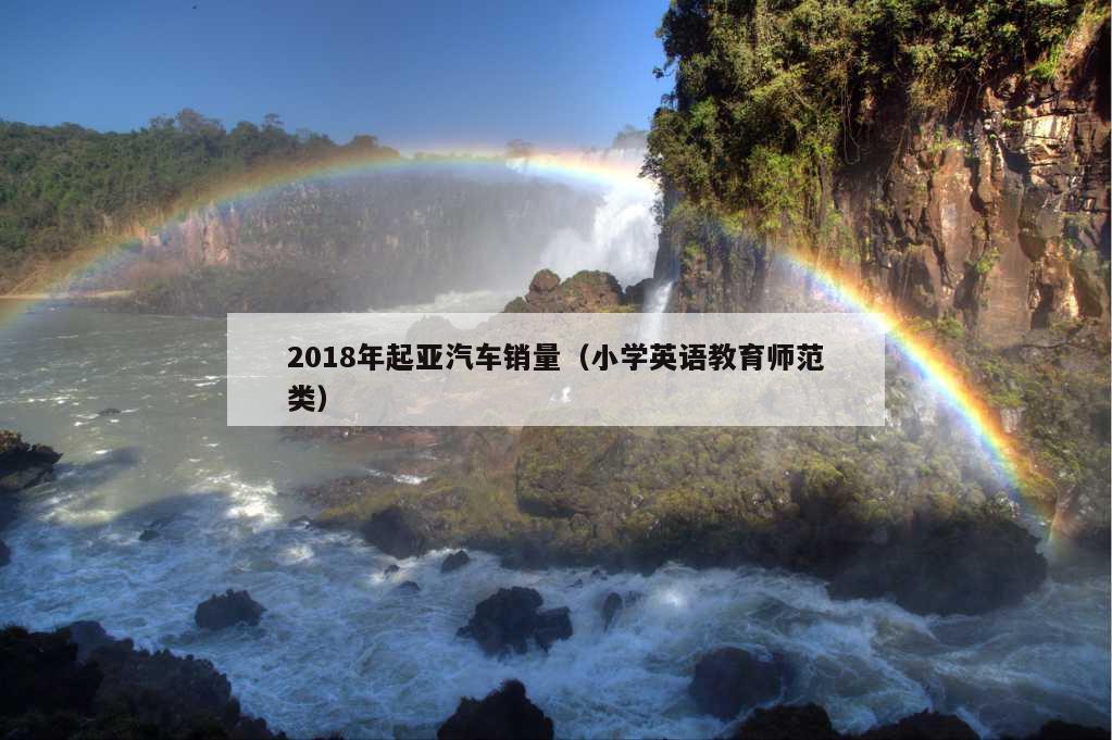 2018年起亚汽车销量（小学英语教育师范类）