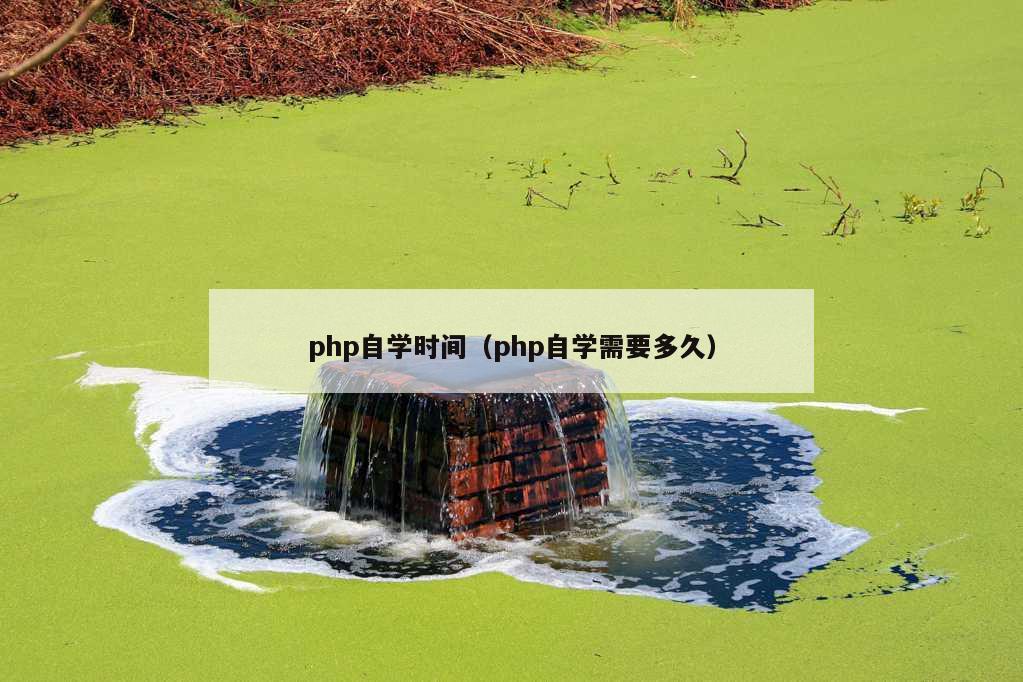 php自学时间（php自学需要多久）