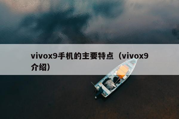 vivox9手机的主要特点（vivox9介绍）