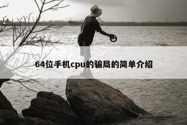 64位手机cpu的骗局的简单介绍