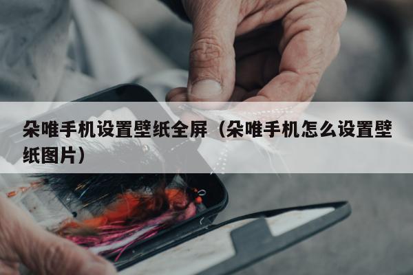 朵唯手机设置壁纸全屏（朵唯手机怎么设置壁纸图片）