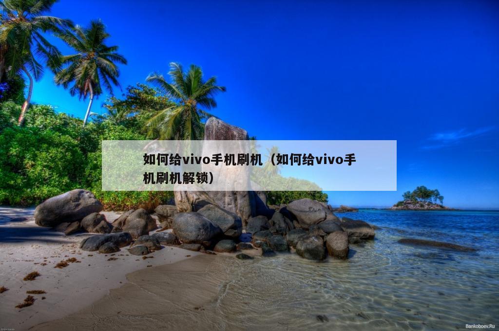 如何给vivo手机刷机（如何给vivo手机刷机解锁）