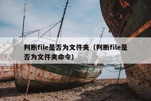 判断file是否为文件夹（判断file是否为文件夹命令）