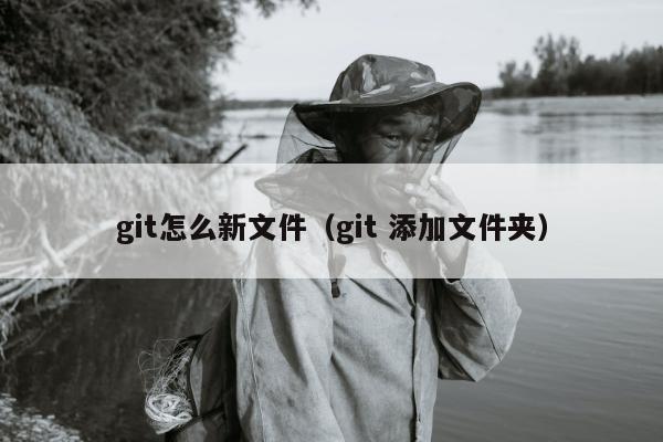 git怎么新文件（git 添加文件夹）