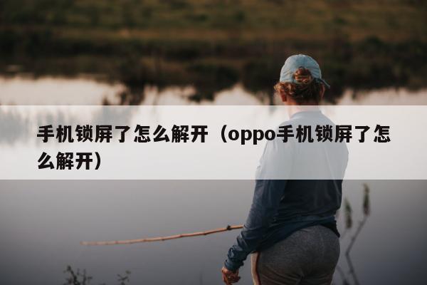 手机锁屏了怎么解开（oppo手机锁屏了怎么解开）