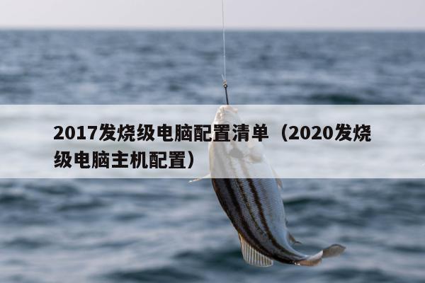 2017发烧级电脑配置清单（2020发烧级电脑主机配置）