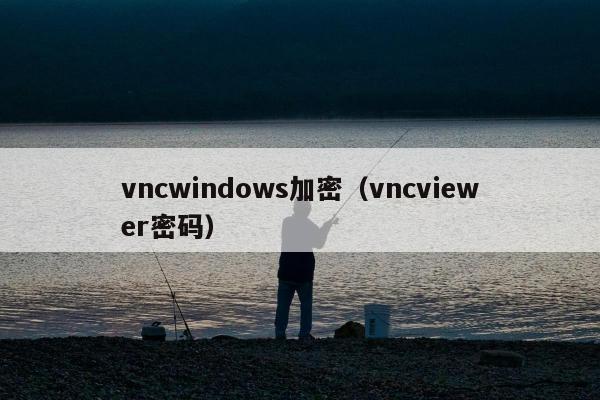 vncwindows加密（vncviewer密码）