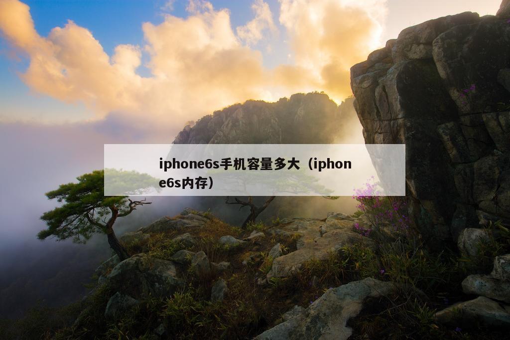 iphone6s手机容量多大（iphone6s内存）