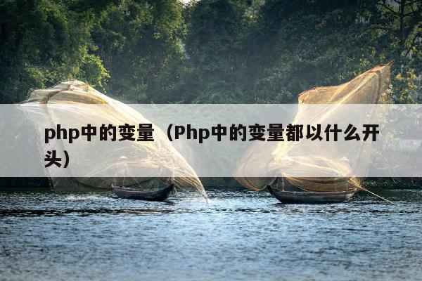 php中的变量（Php中的变量都以什么开头）