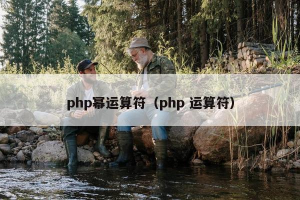 php幂运算符（php 运算符）