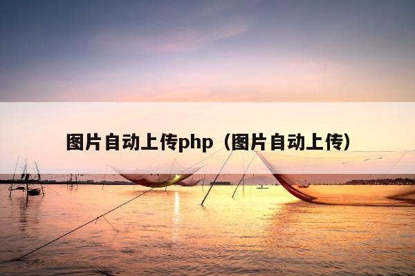 图片自动上传php（图片自动上传）