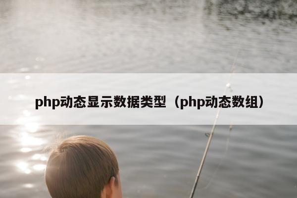 php动态显示数据类型（php动态数组）