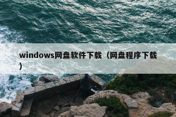 windows网盘软件下载（网盘程序下载）