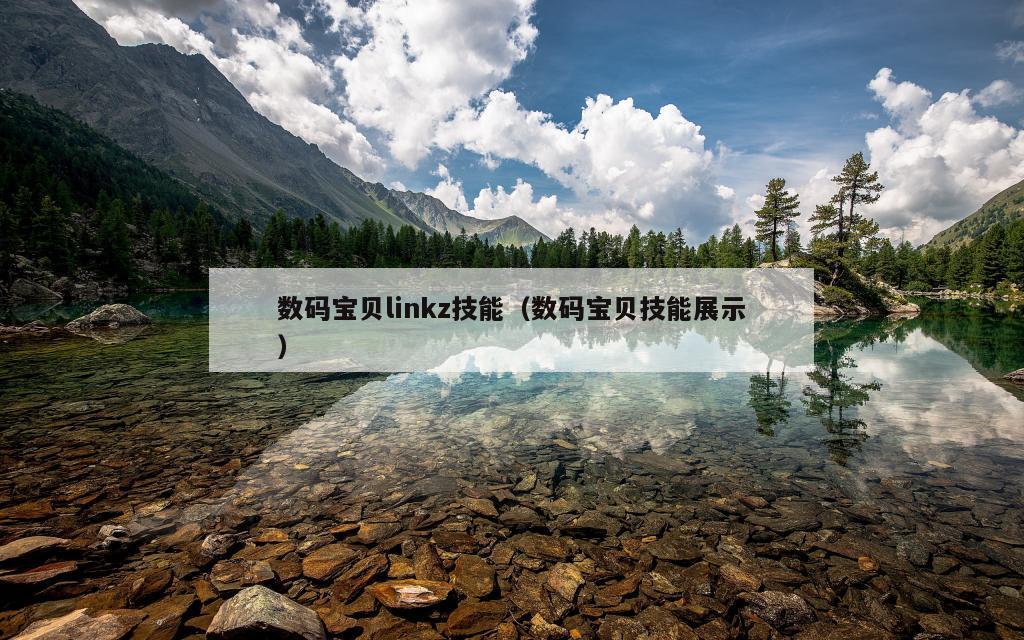 数码宝贝linkz技能（数码宝贝技能展示）