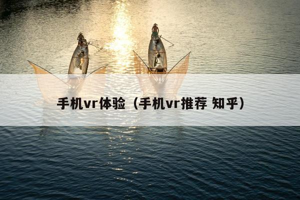 手机vr体验（手机vr推荐 知乎）