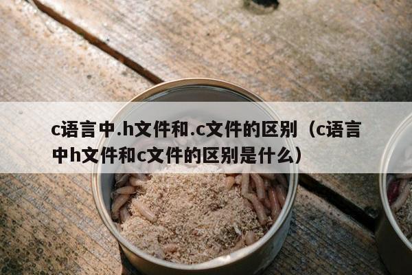 c语言中.h文件和.c文件的区别（c语言中h文件和c文件的区别是什么）