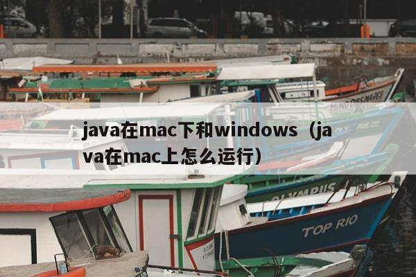 java在mac下和windows（java在mac上怎么运行）