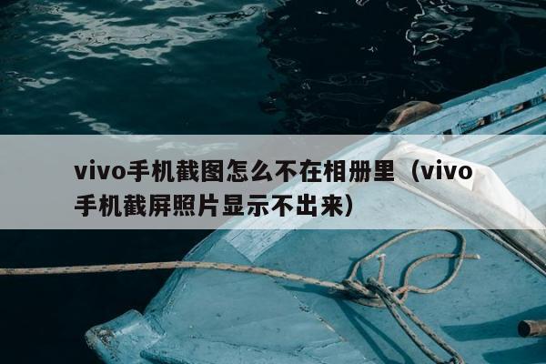 vivo手机截图怎么不在相册里（vivo手机截屏照片显示不出来）