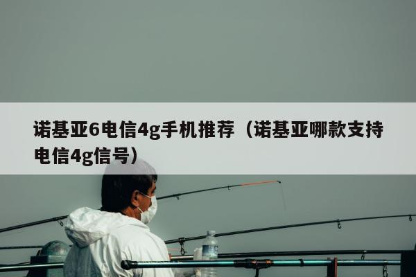 诺基亚6电信4g手机推荐（诺基亚哪款支持电信4g信号）