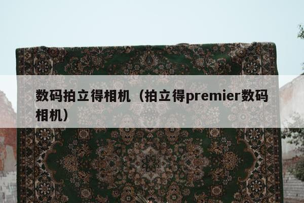 数码拍立得相机（拍立得premier数码相机）