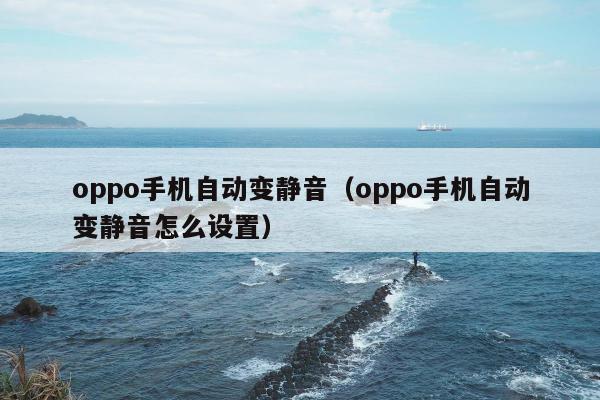 oppo手机自动变静音（oppo手机自动变静音怎么设置）