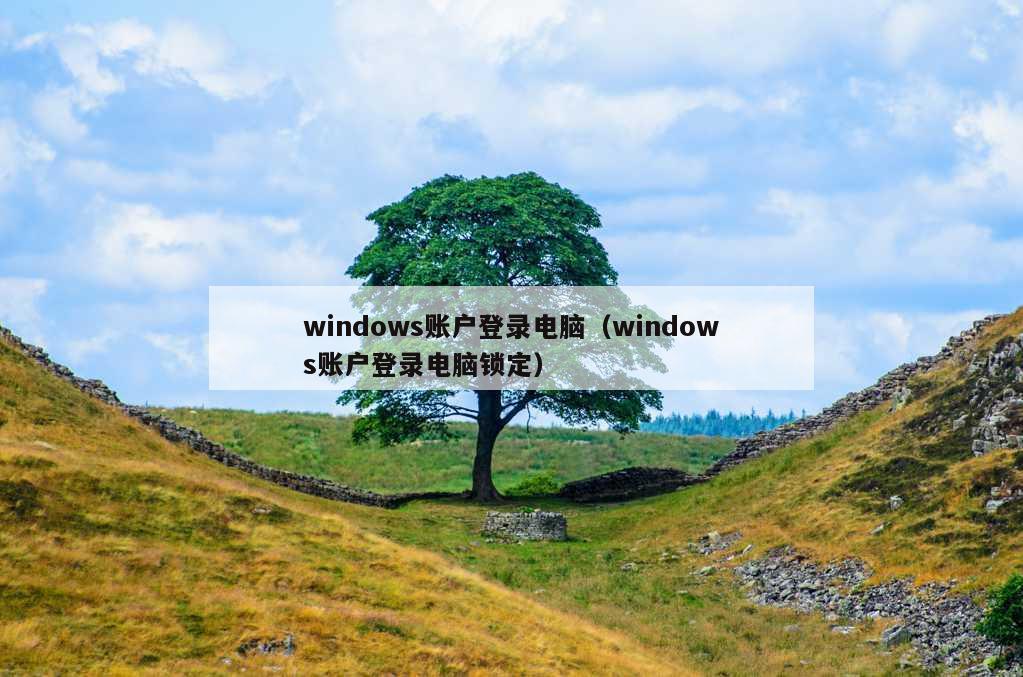 windows账户登录电脑（windows账户登录电脑锁定）