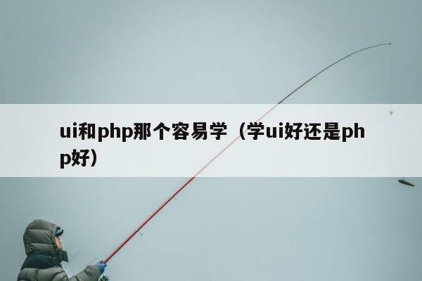 ui和php那个容易学（学ui好还是php好）