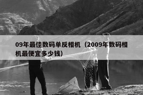 09年最佳数码单反相机（2009年数码相机最便宜多少钱）