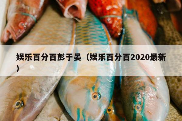 娱乐百分百彭于晏（娱乐百分百2020最新）