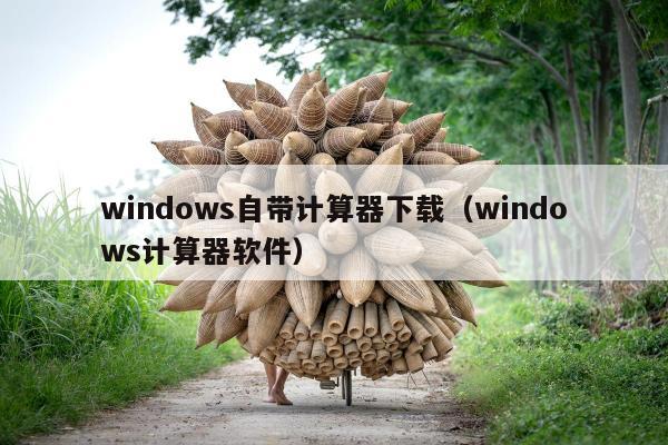 windows自带计算器下载（windows计算器软件）