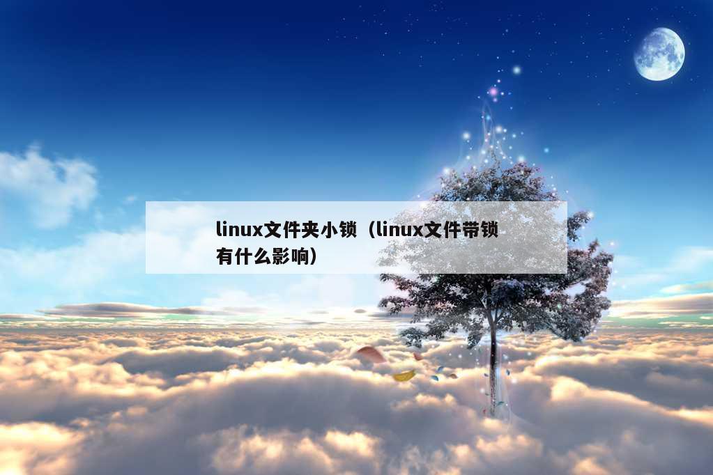 linux文件夹小锁（linux文件带锁有什么影响）