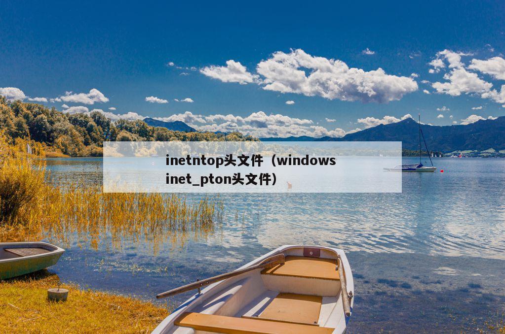 inetntop头文件（windows inet_pton头文件）