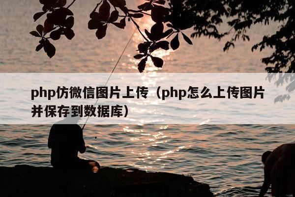 php仿微信图片上传（php怎么上传图片并保存到数据库）