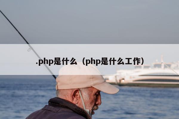 .php是什么（php是什么工作）