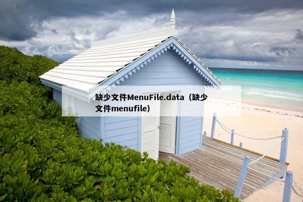 缺少文件MenuFile.data（缺少文件menufile）