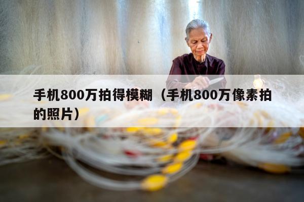 手机800万拍得模糊（手机800万像素拍的照片）