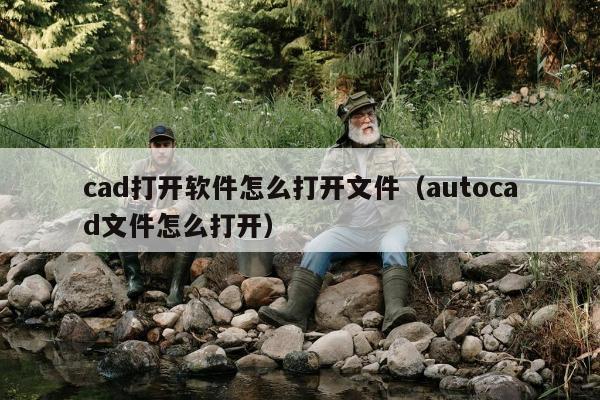 cad打开软件怎么打开文件（autocad文件怎么打开）